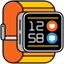 Smartwatch Illustration from Porto Set