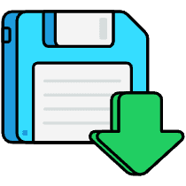 Floppy Disk Illustration from Porto Set