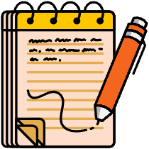 Notepad Illustration from Porto Set