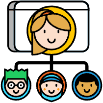 Organization Illustration from Porto Set