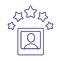 Avatar Frame Star 1 Illustration from UX Line Set