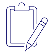 Clipboard Blank Document Illustration from UX Line Set
