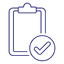 Clipboard Check Illustration from UX Line Set