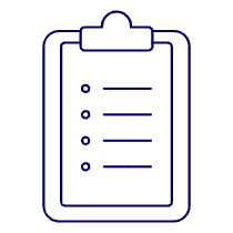 Clipboard List Illustration from UX Line Set