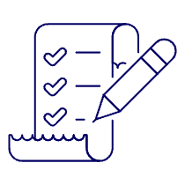 Document Checklist 1 Illustration from UX Line Set