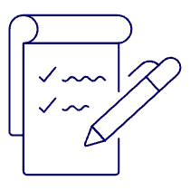 Document Checklist 3 Illustration from UX Line Set
