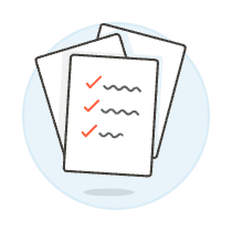 Document Checklist Pile Illustration from UX Colors Set