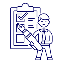 Employee Checklist 1 Illustration from UX Line Set