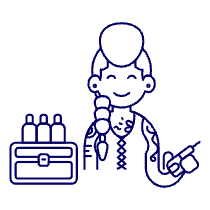 Tattooist 2 Illustration from UX Line Set