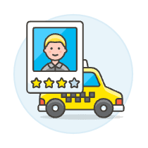 Driver Rating 1 Illustration from UX Colors Set