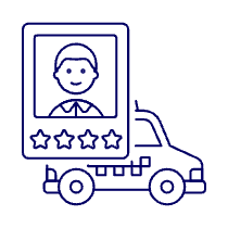 Driver Rating 1 Illustration from UX Line Set