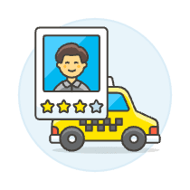 Driver Rating 2 Illustration from UX Colors Set