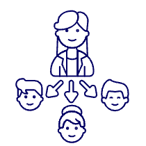 Team Hierarchy 1 1 Illustration from UX Line Set