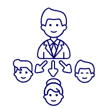 Team Hierarchy 1 4 Illustration from UX Line Set