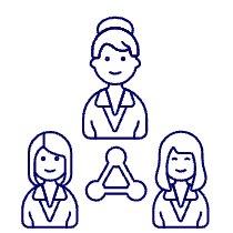 Team Hierarchy 3 1 Illustration from UX Line Set
