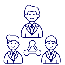 Team Hierarchy 3 2 Illustration from UX Line Set