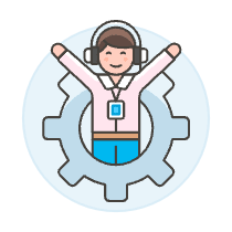 Tech Support User 1 1 Illustration from UX Colors Set