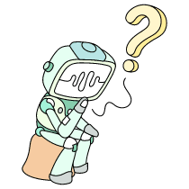 Ai Ml Computer Robot Thinking 2 Illustration from Bruxelles Set