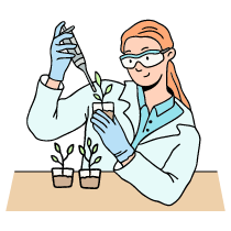 Biologist 1 Illustration from Bruxelles Set