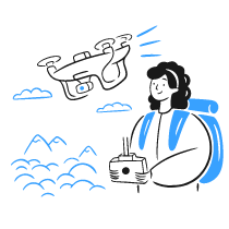 Drone Operator 2 Illustration from Brooklyn Set