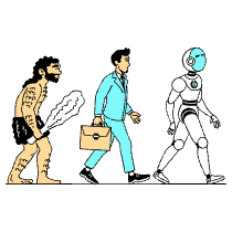 Evolution Illustration from London Set