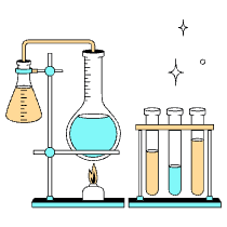 Lab Equipment Illustration from London Set