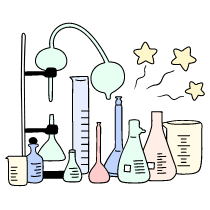 Lab Equipment 3 Illustration from Bruxelles Set