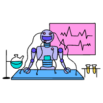 Lab Experiments Illustration from Dhaka Set
