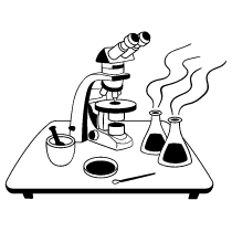 Laboratory Illustration from Milano Set