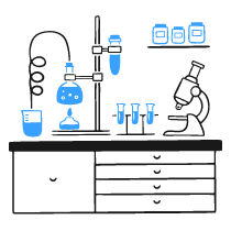 Laboratory Illustration from Brooklyn Set