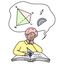 Mathematician 4 Illustration from Bruxelles Set