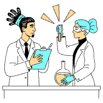 Researchers Illustration from London Set