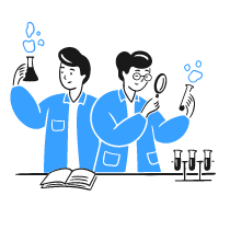 Researchers Illustration from Brooklyn Set