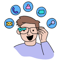 Smart Wearables Illustration from Dhaka Set