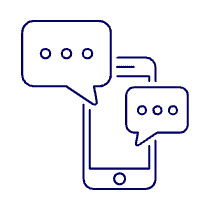 Chatting 1 Illustration from UX Line Set