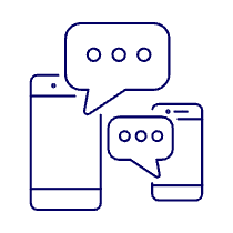 Chatting 2 Illustration from UX Line Set