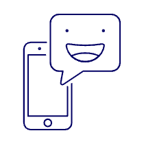 Emoji Message Illustration from UX Line Set