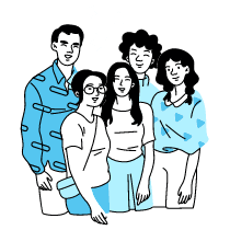 Diversity Illustration from Tokyo Duotone Set