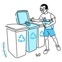 Recycle 2 Illustration from Tokyo Duotone Set