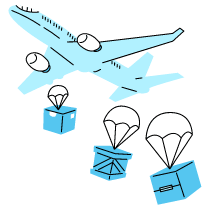 Dropshipping Illustration from Tokyo Duotone Set
