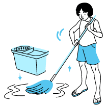 Clean Up illustration - Free transparent PNG, SVG. No Sign up needed.