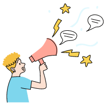 Megaphone 2 Illustration from Tokyo Set