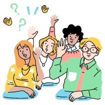 Asking A Question Illustration from Tokyo Set