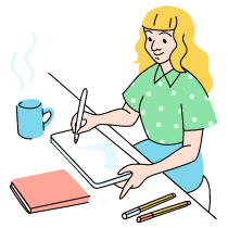 Illustrator Drawing With Ipad Illustration from Tokyo Set