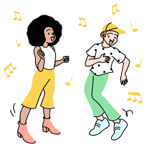 Dance Illustration from Tokyo Set