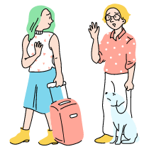 Sad To See You Go Illustration from Tokyo Set