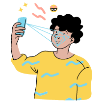 Face ID Illustration from Tokyo Set