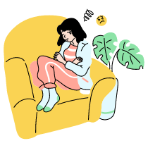 Feeling Lonely Illustration from Tokyo Set