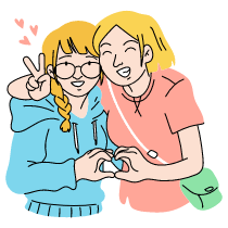 Love And Peace Illustration from Tokyo Set