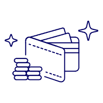 Wallet Money Illustration from UX Line Set
